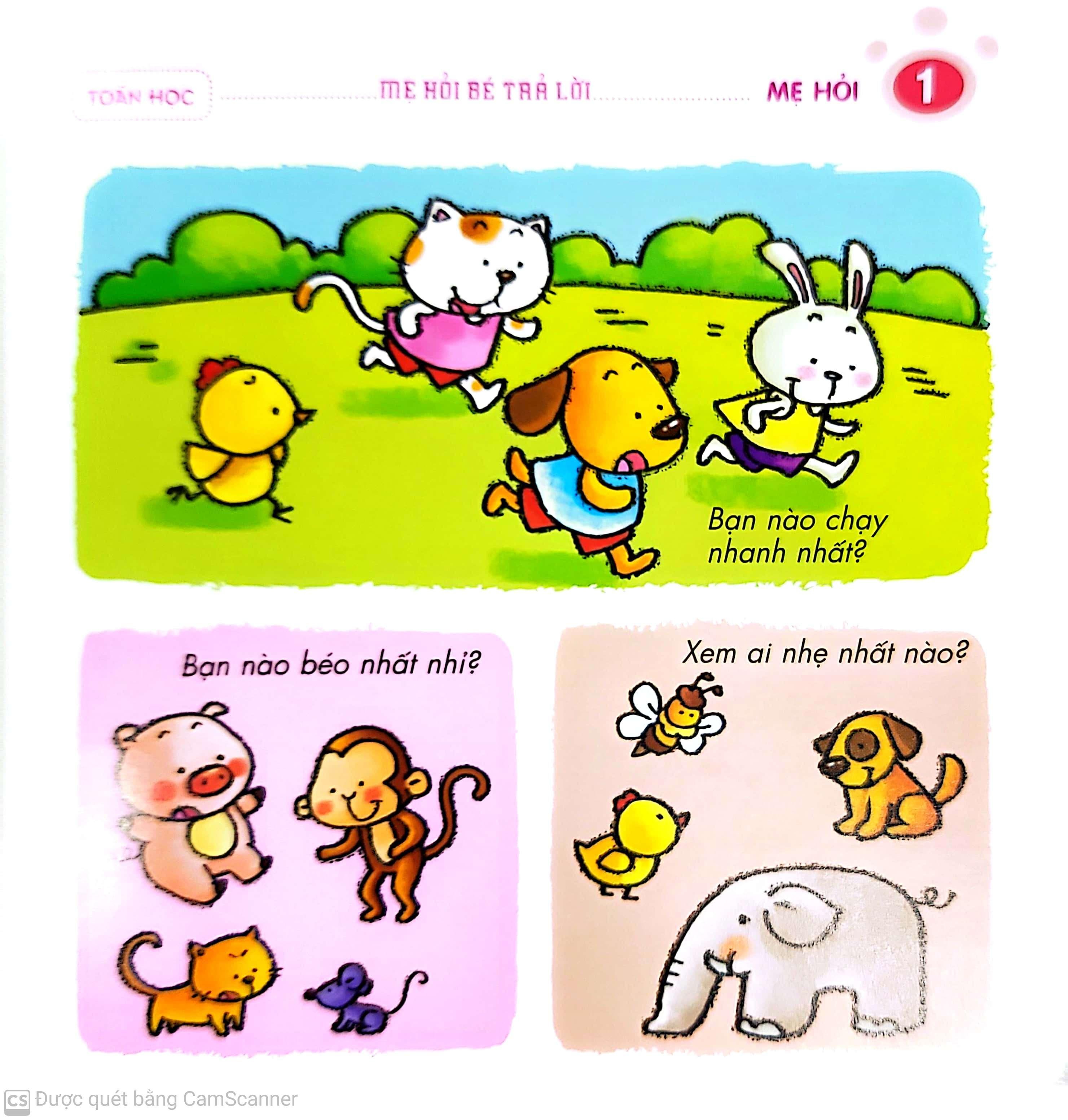 Sách Mẹ Hỏi Bé Trả Lời 3-4 Tuổi (Tái Bản)