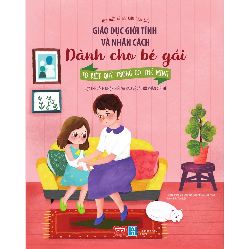 Sách Giáo Dục Giới tính Và Nhân Cách Dành Cho Bé Gái - Đinh Tị