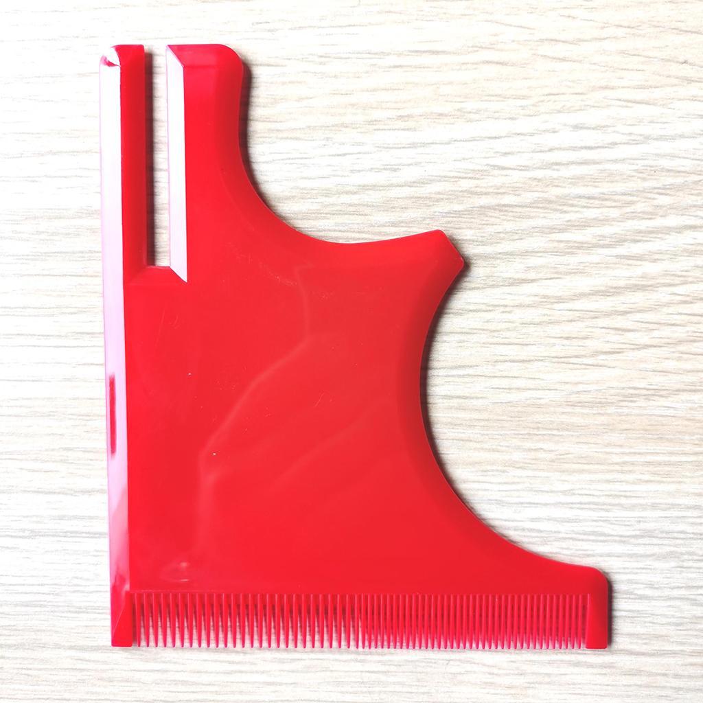 Neckline Beard Shaping Template Grooming Flexible Trimming Shaving Tool Kit