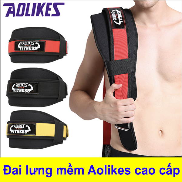 Đai Lưng Mềm Tập GYM Aolikes Fitness AL-7983 