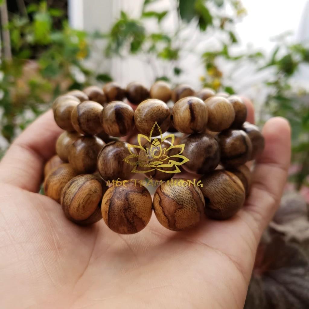 Vòng Tay Trầm Tốc Bông 12/14/16/18mm Trầm Tốc Việt Tự Nhiên - Mùi Thơm Dịu Gỗ Trầm