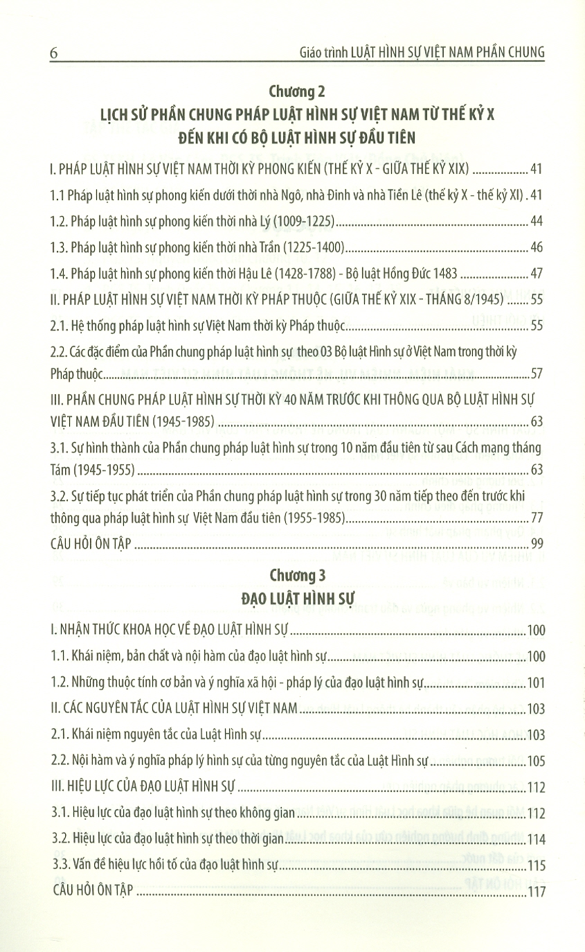 Giáo Trình Luật Hình Sự Việt Nam (Phần Chung) - GS. TSKH. Lê Văn Cảm, PGS. TS. Trịnh Tiến Việt - Tái bản, có sửa đổi bổ sung - (bìa mềm)