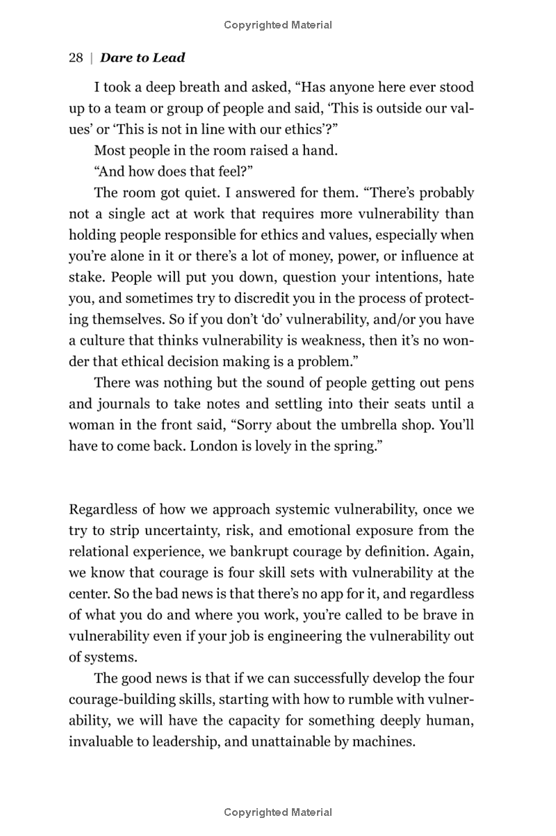 Dare to Lead : Brave Work. Tough Conversations. Whole Hearts.