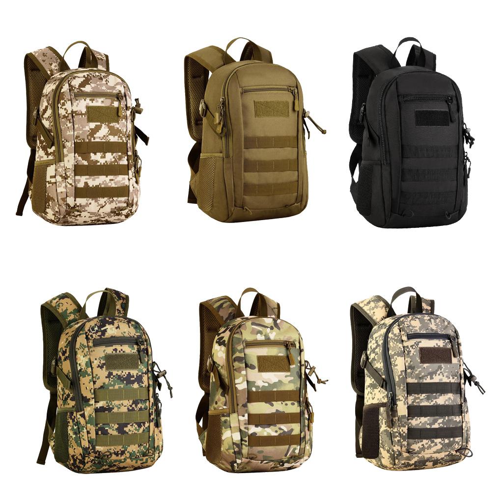 12L Mini Daypack MOLLE Backpack for Hunting Camping Travel