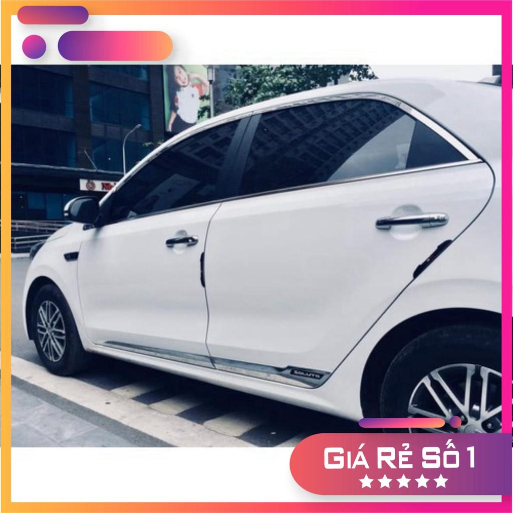 Nẹp sườn dành cho Kia Soluto 2019 -2020 mạ crom