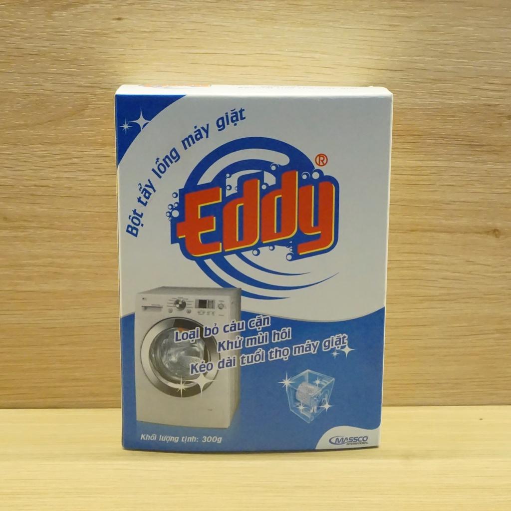 Bột tẩy lồng máy giặt EDDY 300g loại bỏ cặn bẩn khử mùi hôi, tăng độ bền máy giặt