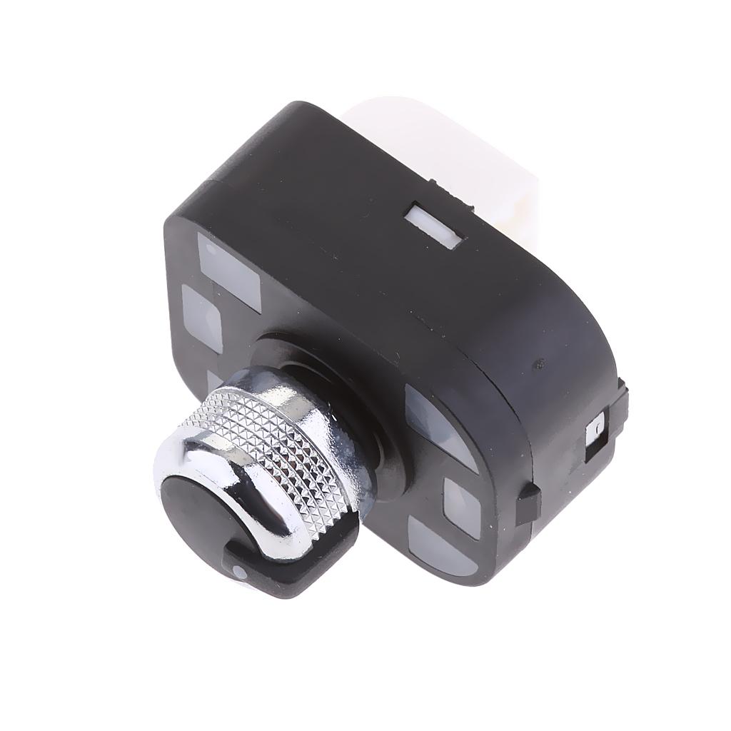 Black Car Rearview Mirror Switch Adjust Knob 4F0959565 for Audi A4 A8 S4 A6
