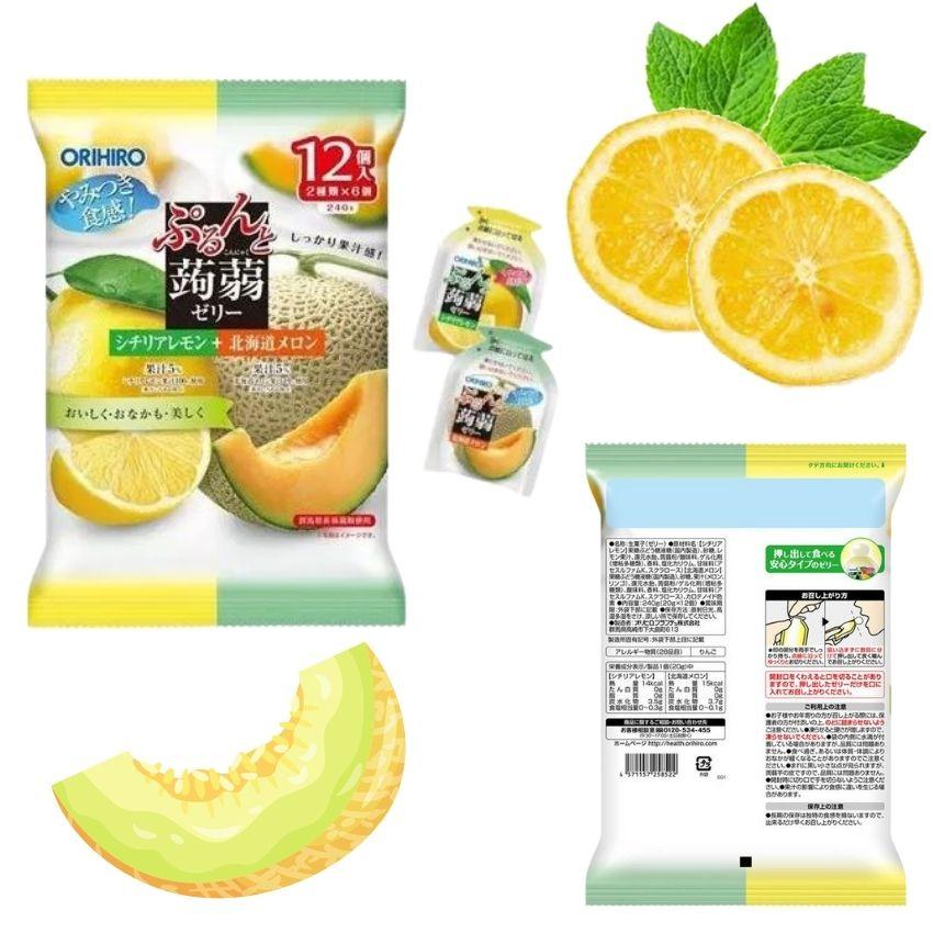 Thạch trái cây Orihiro Nhật Bản cho bé gói lớn 240g