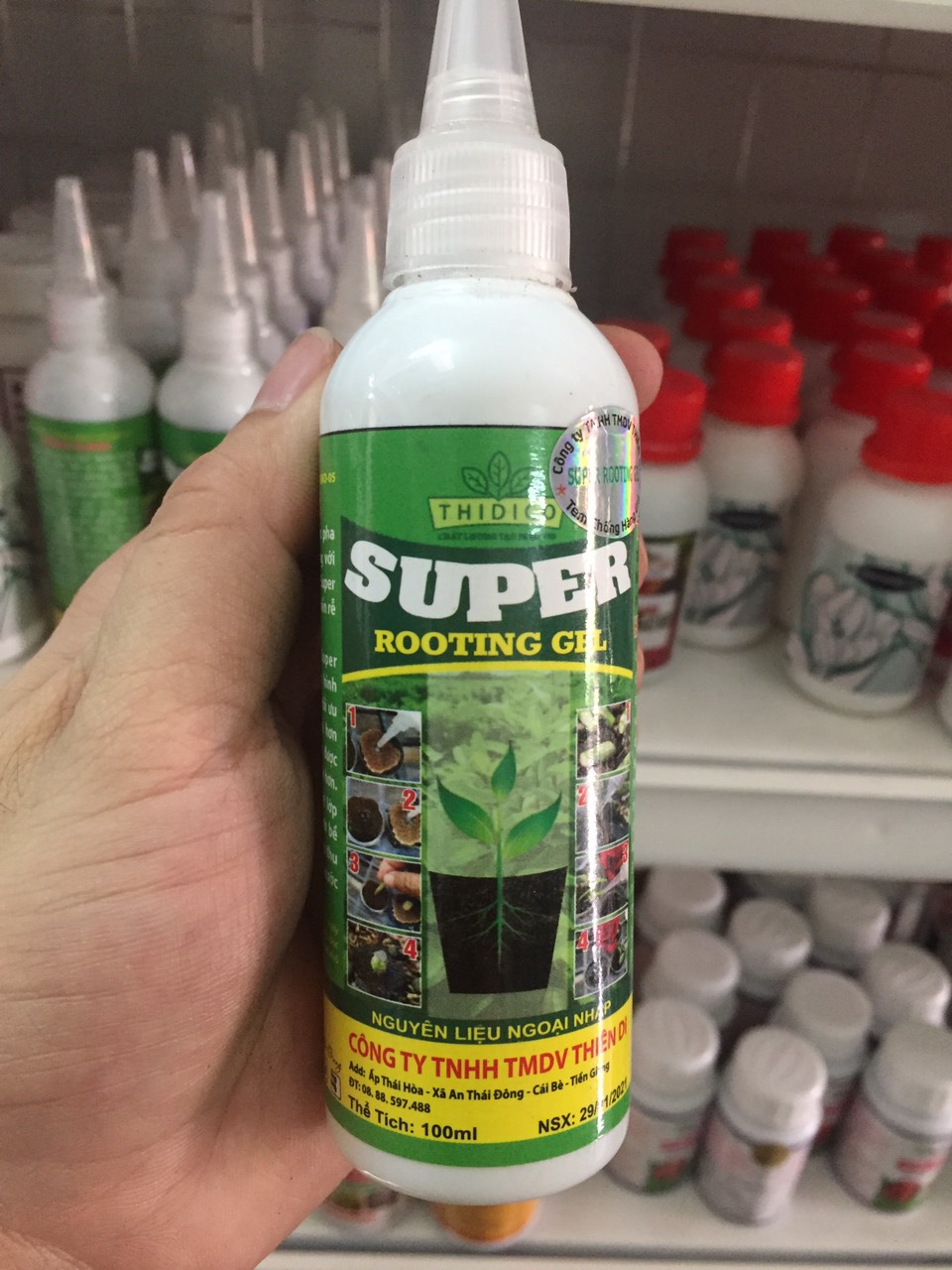 Kích rễ ươm ki Rooting Gel super made in JORDAN - 100ml