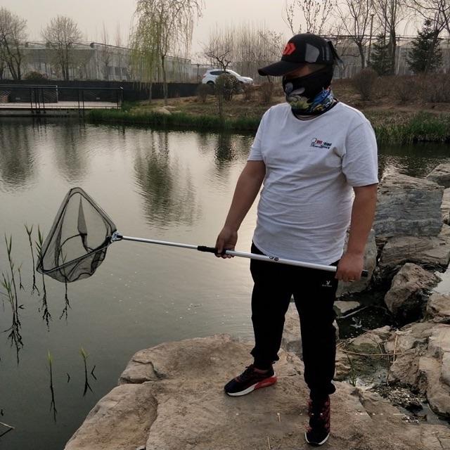 Vợt xúc cá vợt nhôm dài 170 cm đa năng xúc cá