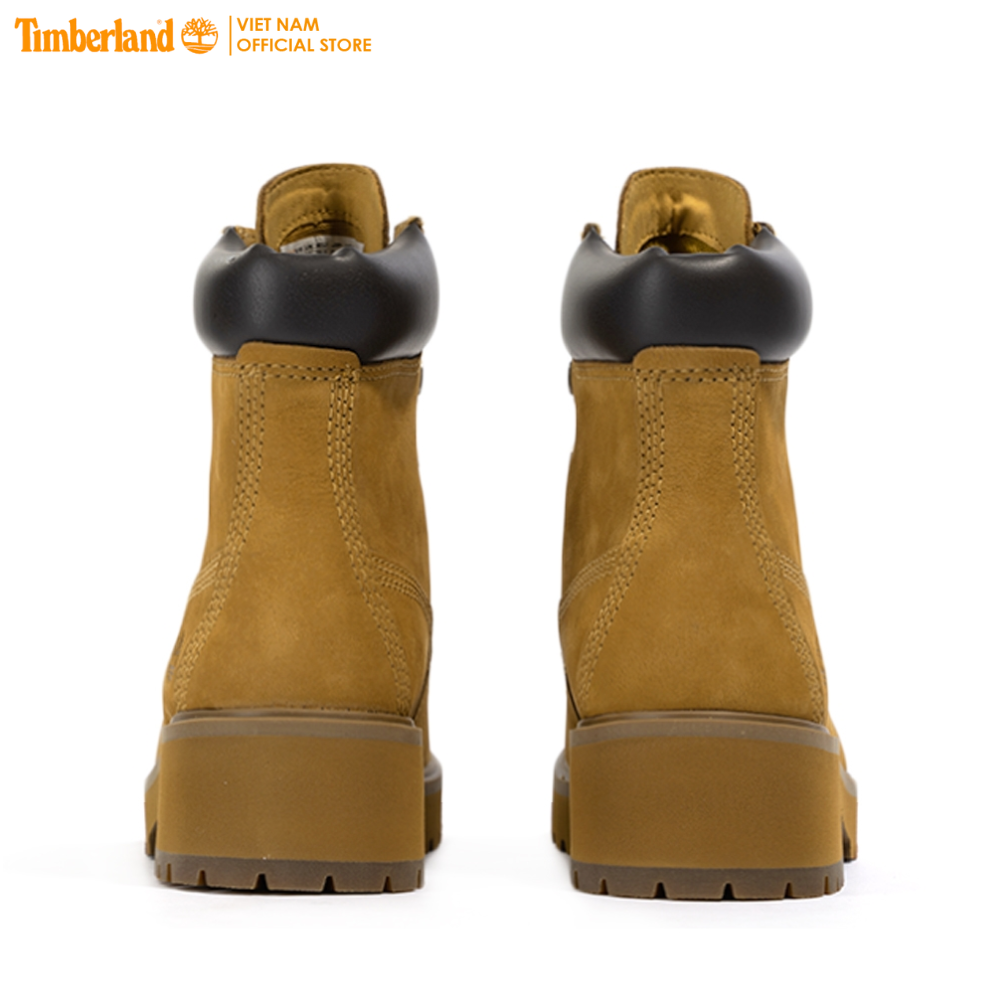 [Original] Timberland Giày Boot Nữ Carnaby Cool 6inch Wheat Nubuck TB0A5VPZ24