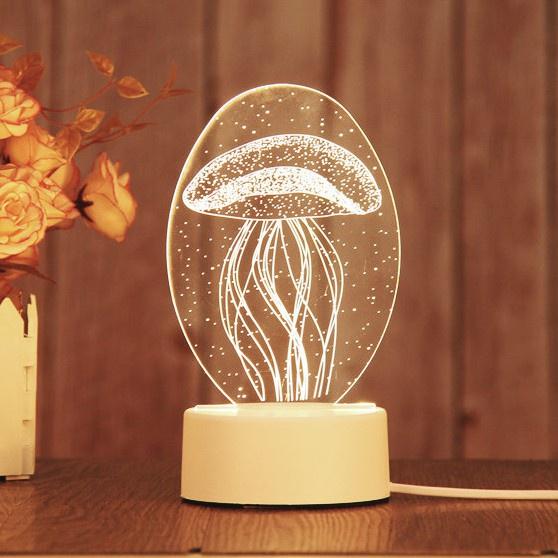 Đèn Ngủ Led 3D Tiết Kiệm Năng Lượng