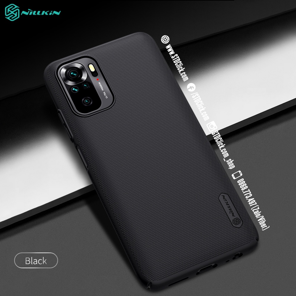 ỐP LƯNG DÀNH CHO ĐIỆN THOẠI XIAOMI REDMI NOTE 10 4G - REDMI NOTE 10S NILLKIN NHỰA CỨNG SẦN