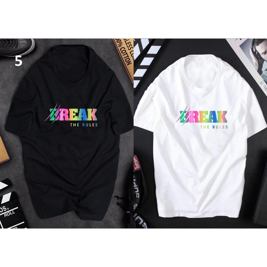 Áo thun Unisex phản quang 7 màu