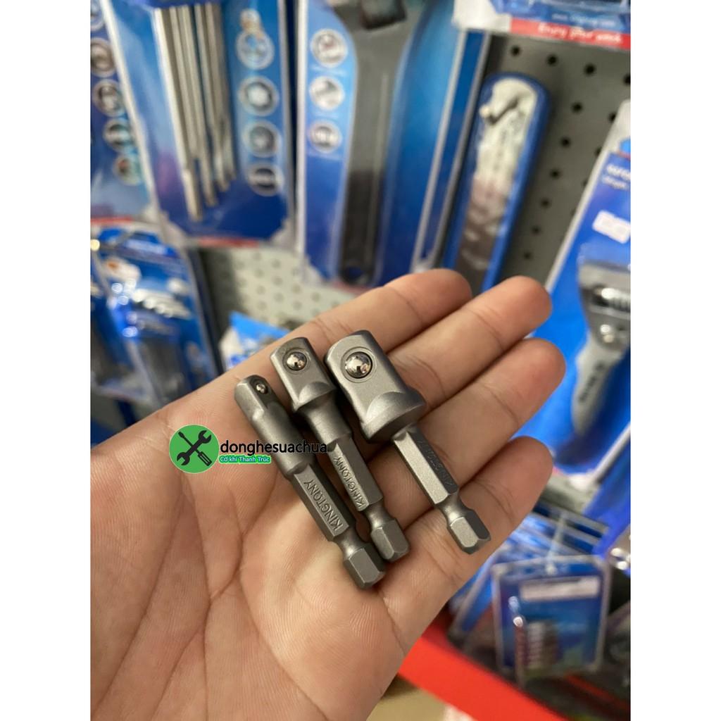 ĐẦU CHUYỂN TUÝP TỪ BẮN VÍT SANG BU LÔNG 1/4 3/8 1/2 KINGTONY
