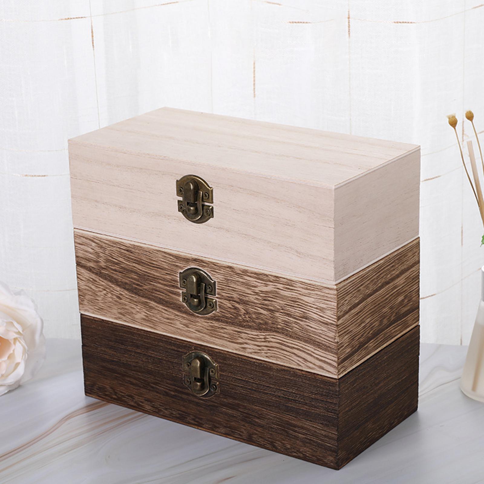 50Pcs Smooth Wooden Box Catch latches, Hasp Locks Accessories Hardware Decoration Buckles for Jewelry Boxes, , Drawer, Cabinet