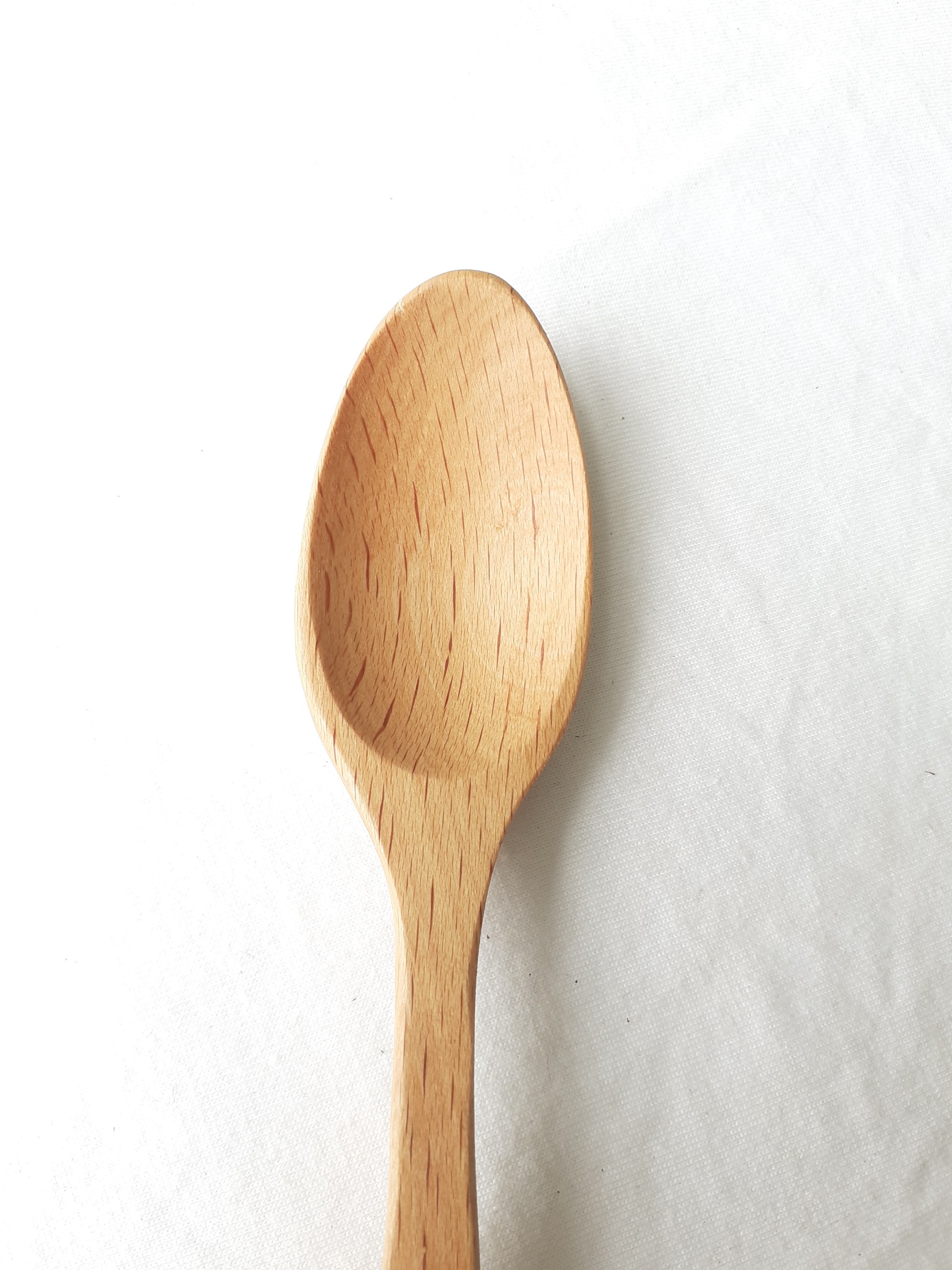 Bộ 6 thìa uống sinh tố, cafe GỖ ĐÀO cỡ vừa 15 cm x 2,5 cm