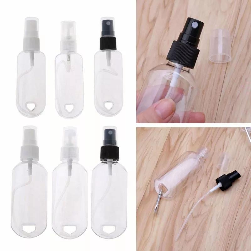 (Hàng Mới Về) Chai Rỗng 30ml Và 50ml Đựng Dầu Gội / Xà Phòng Có Móc Treo Tiện Lợi