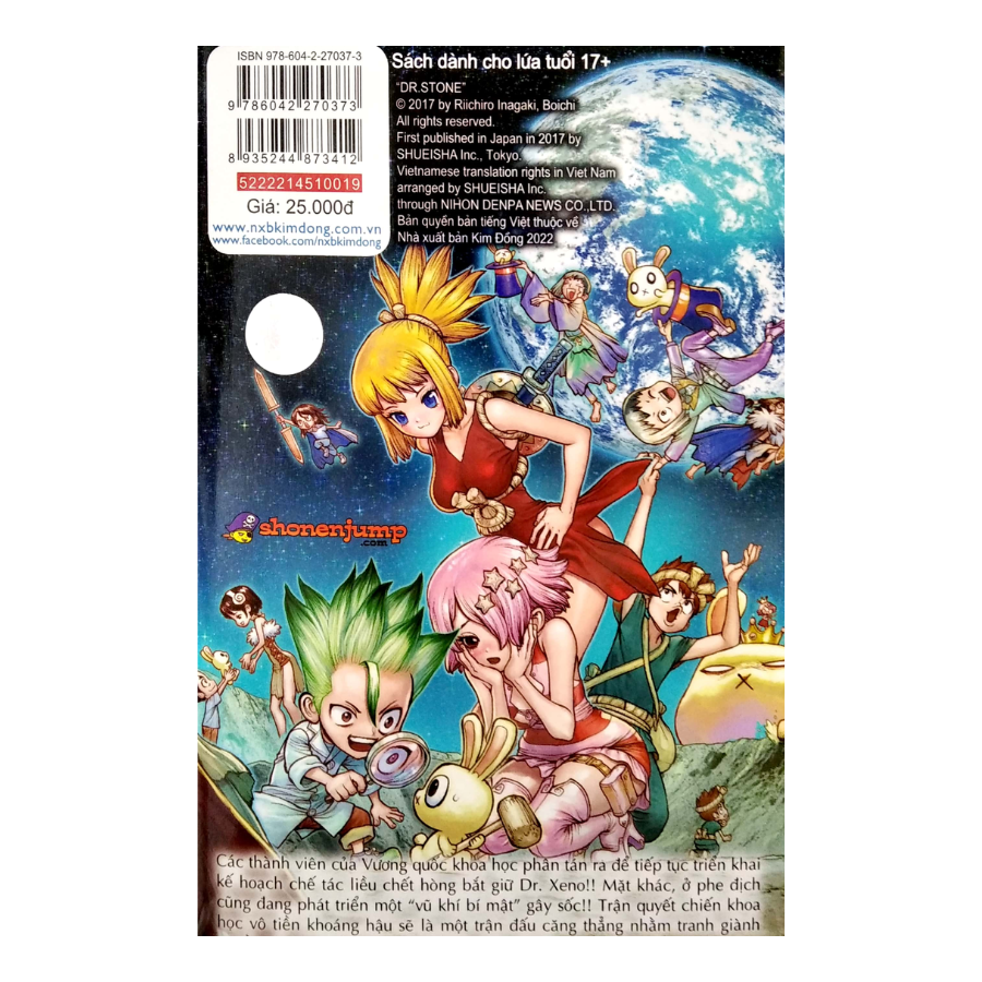 Dr. Stone - Tập 19: Thành Phố Ngô 1 Triệu Dân