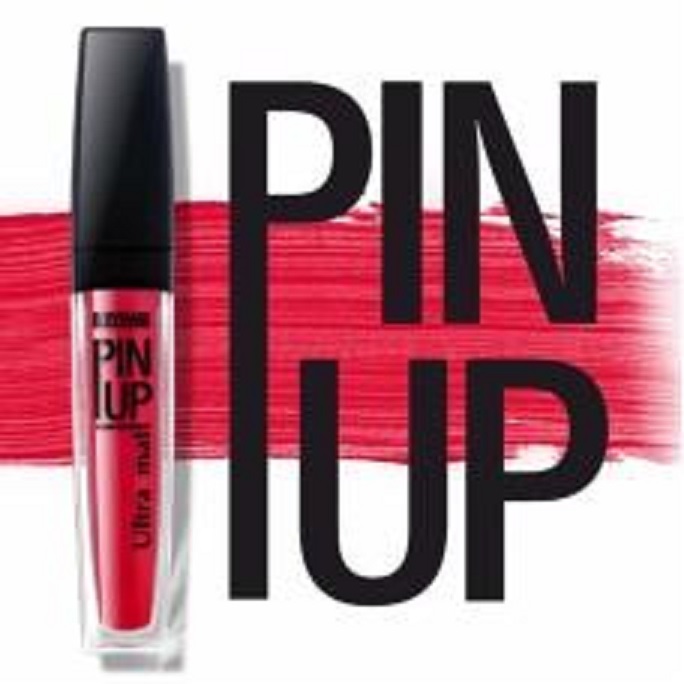 Son kem siêu lì. Lip gloss LUXVISAGE PIN UP Ultra Matt, 5g