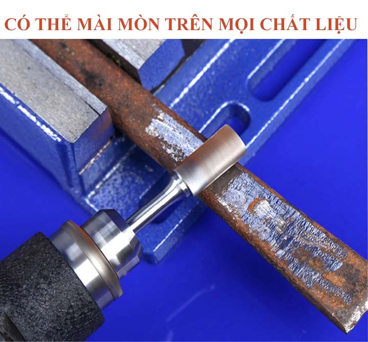 Bộ 10 Mũi Khắc, Mài Làm Lũa Vonfram Trục 6mm