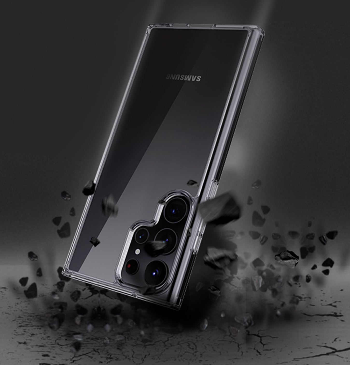 Ốp lưng chống sốc cho Samsung Galaxy S23, S23 Plus, S23 Ultra hiệu Likgus Crashproof  - Hàng nhập khẩu