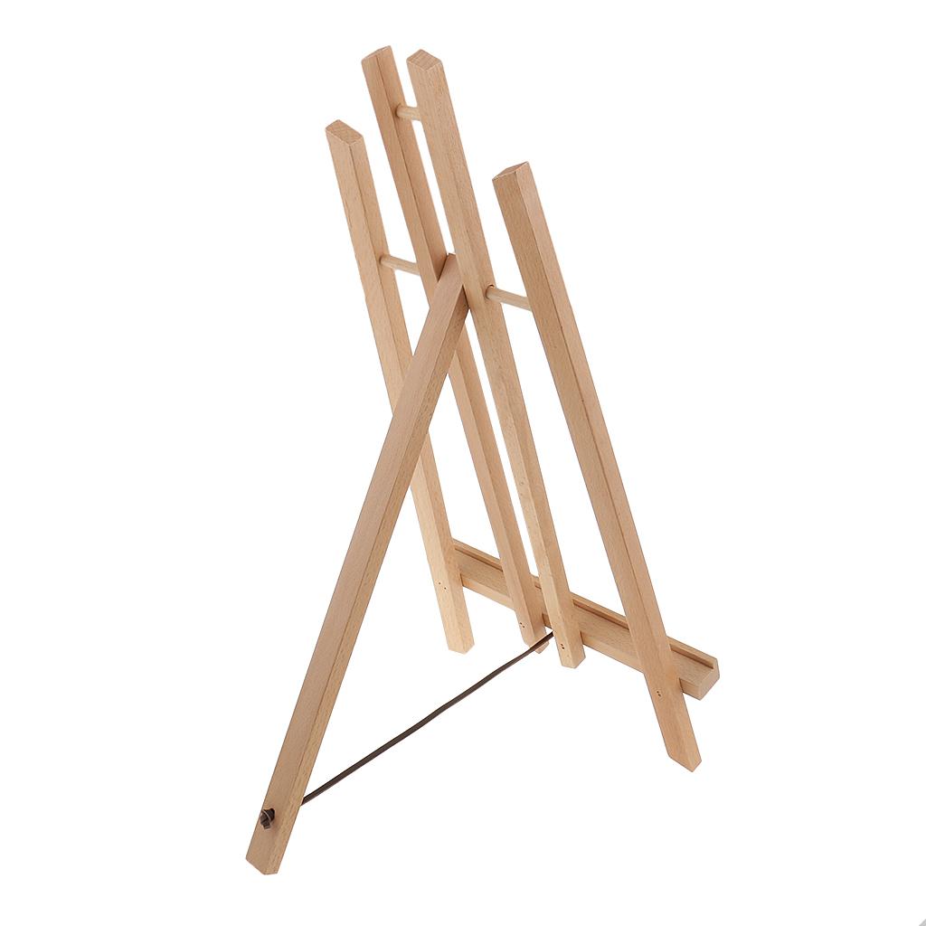 Bàn Nghệ Thuật Easel, 12 Inch Cao Đỡ Một-Khung Gỗ Mini Tranh Easels Dành Cho Trẻ Em Nghệ Sĩ Người Lớn Học Sinh