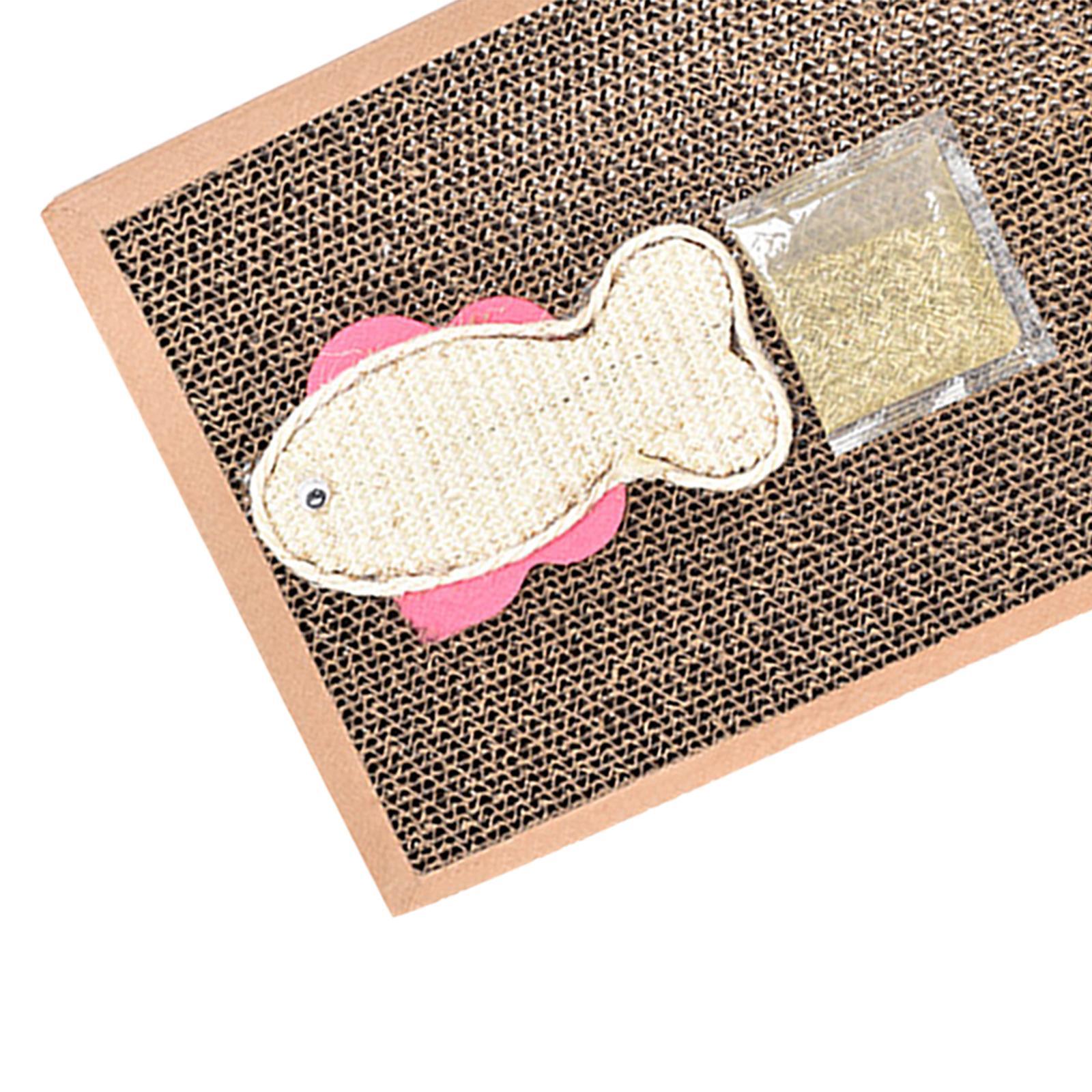 Cat Scratcher Pad Scratching Board Corrugated Cardboard Pet Supplies Kitten