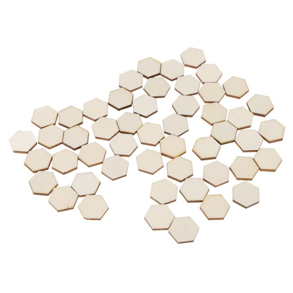 100pcs Unpainted Wooden Discs Wooden Pieces Wooden Tags Gift Tags