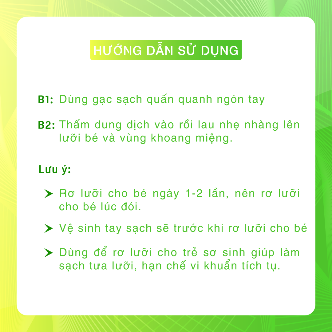 Xịt rơ miệng trẻ em BBNIE - Chiết xuất từ thiên nhiên,  làm sạch khoang miệng và lưỡi cho bé, hạn chế hình thành tưa lưỡi