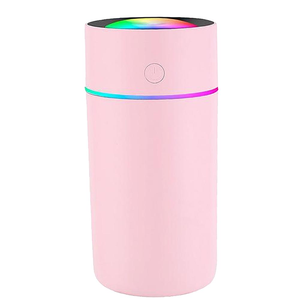 Humidifiers,320ml Ultrasonic Whisper-Quiet Humidifiers for Bedroom with 7 Color LED Display Sleep Timing Mode for Home Baby