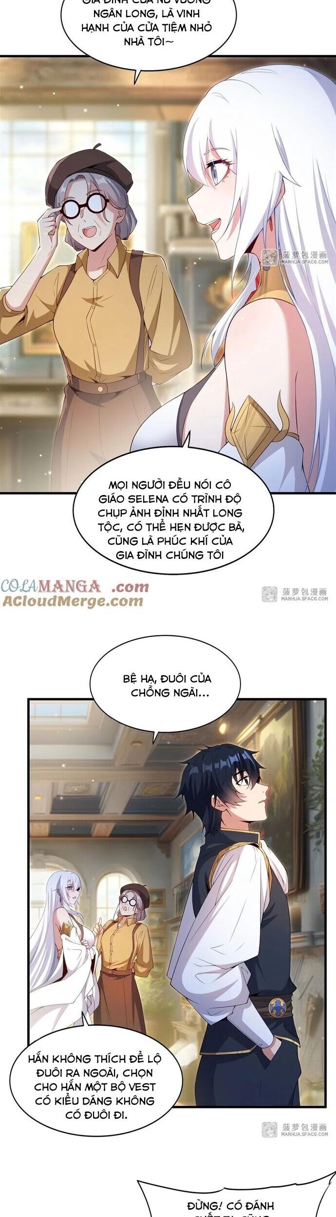 câm miệng đi ác long, ta không muốn trông trẻ với ngươi nữa! chapter 17 14