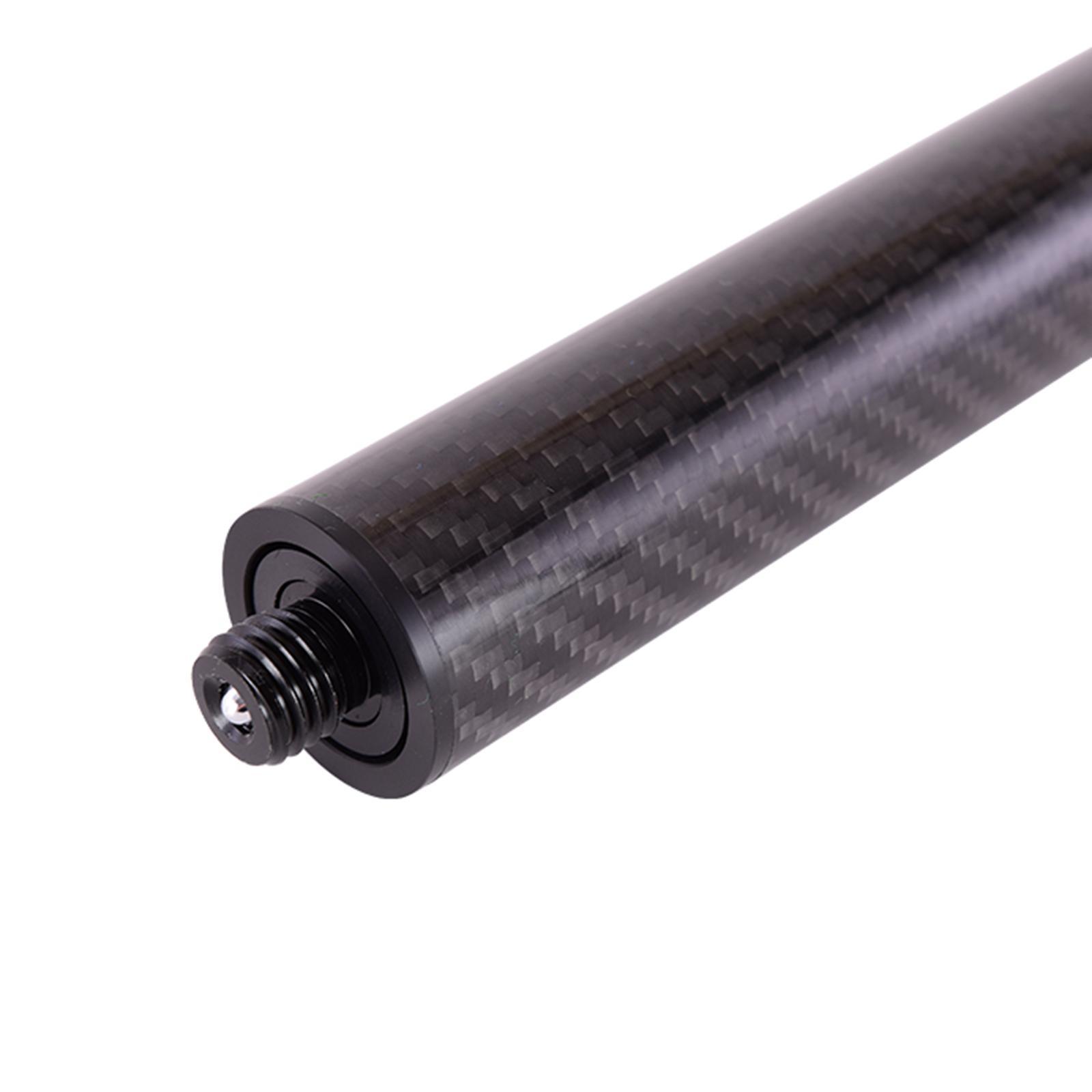 Professional Billiards Cue Extensions Pool Cue Extension Carbon Fiber Tool