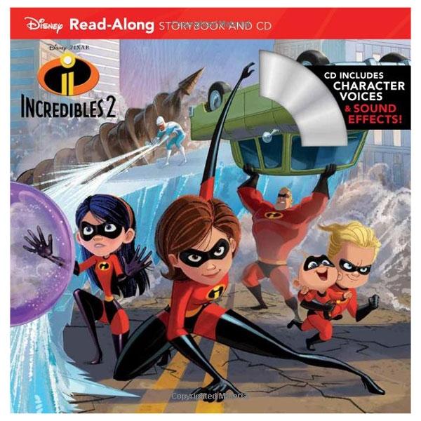 Incredibles 2 Read-Along Storybook and CD