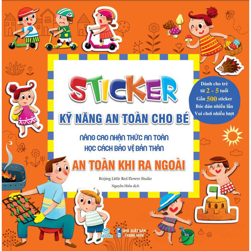 Sticker Kỹ năng an toàn cho bé
