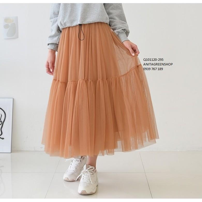 Q101120 CHÂN VÁY XÒE BỒNG BỀNH