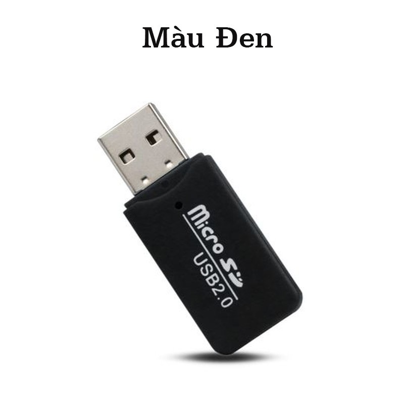 ￼Đầu đọc thẻ nhớ SD micro hình USB truyền dữ liệu hình ảnh từ thẻ nhớ qua máy tính