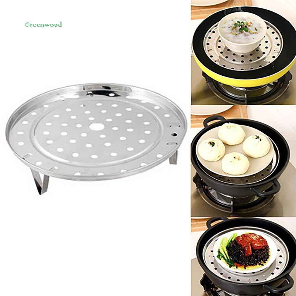 Khay Hấp Tròn K02 Hấp Bánh Bao, Thức Ăn Vĩ Tròn 22cm thép Không Gỉ Cao Cấp