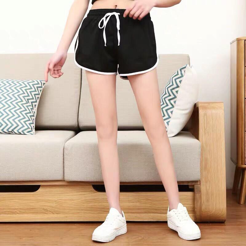 Quần short nữ nhiều màu - thun cotton co giãn 4 chiều - không xù / có size 70KG MS02