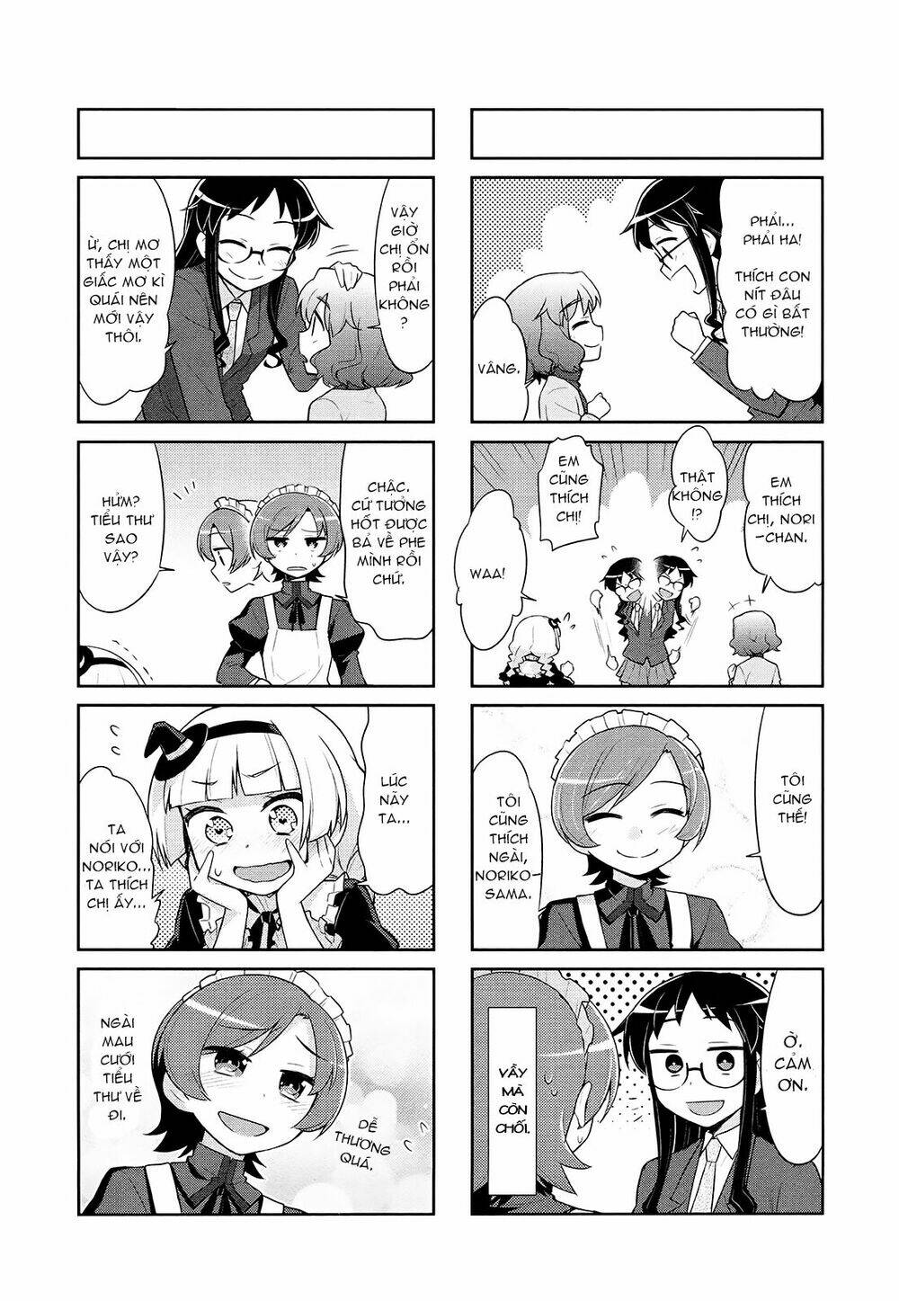 majyo to houki to kurobuchi megane chapter 8 9