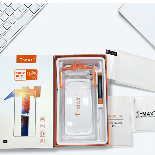 Miếng Dán Kính Cường Lực T-Max 09 Thế Hệ Mới Full Keo Dán UV cho Galaxy S20 Plus / S20 Ultra - Hàng Nhập Khẩu