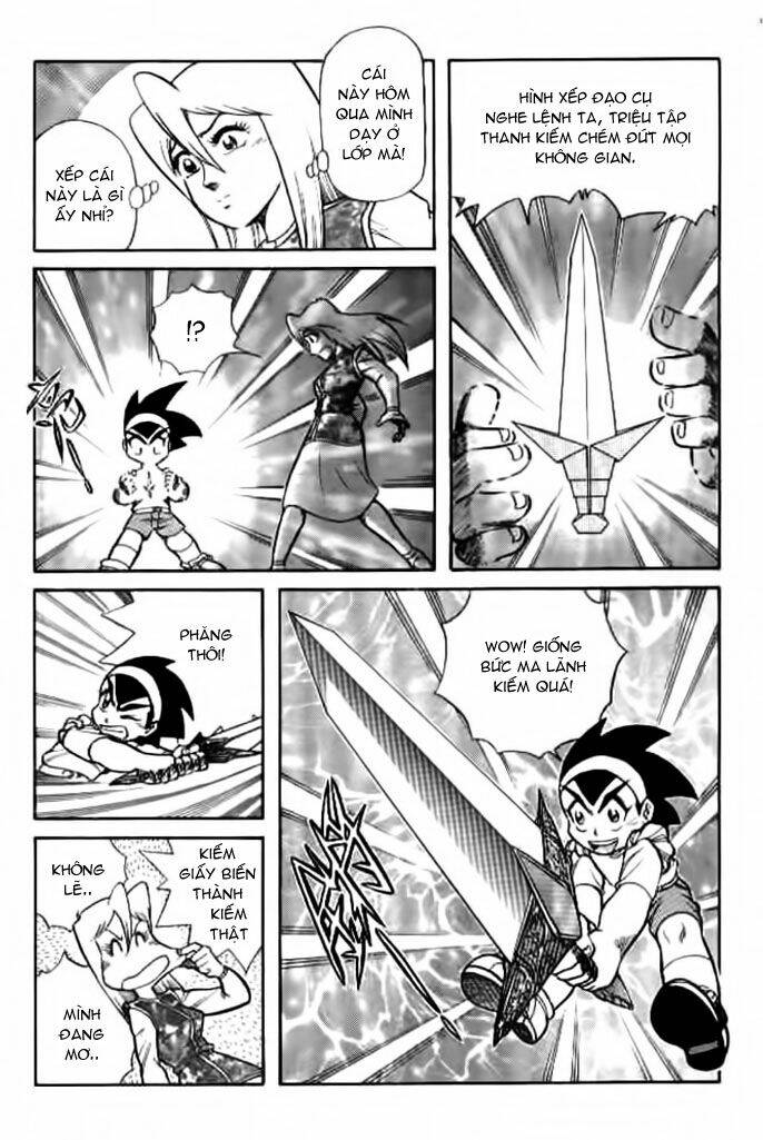 hiệp sĩ giấy - origami fighter chapter 6 13