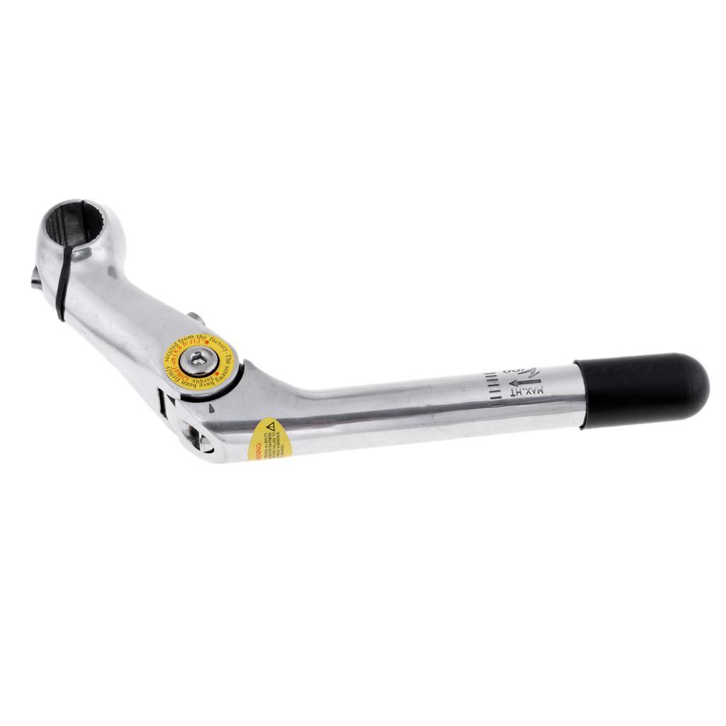 Road Mountain Bike Stem Riser Adapter 25.4mm/1" Handlebar Quill Stem