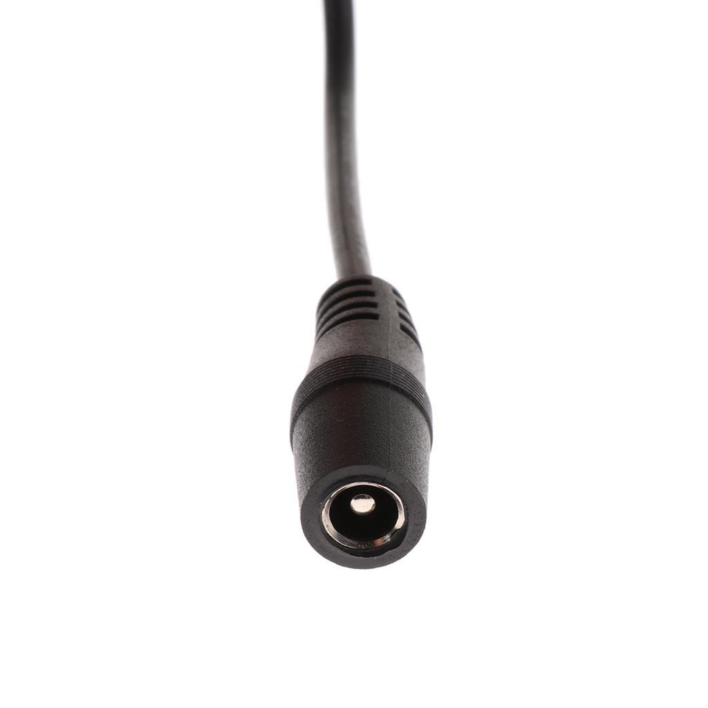 5pcs 5.5mm to 3.5mm Guitar Effect Pedals Power Supply Cable 20.5cm