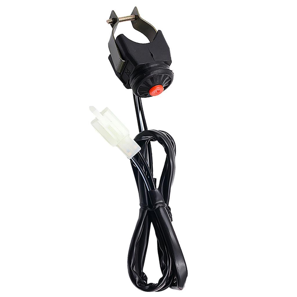 Motorcycle Pit Dirt Bike Motorcross Kill Horn Switch Momentary Button Red