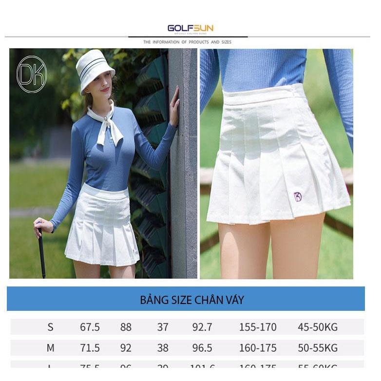 Fullset nữ chơi golf Thời trang Hàn Quốc - Phiên bản đặc biệt DK213-68-69