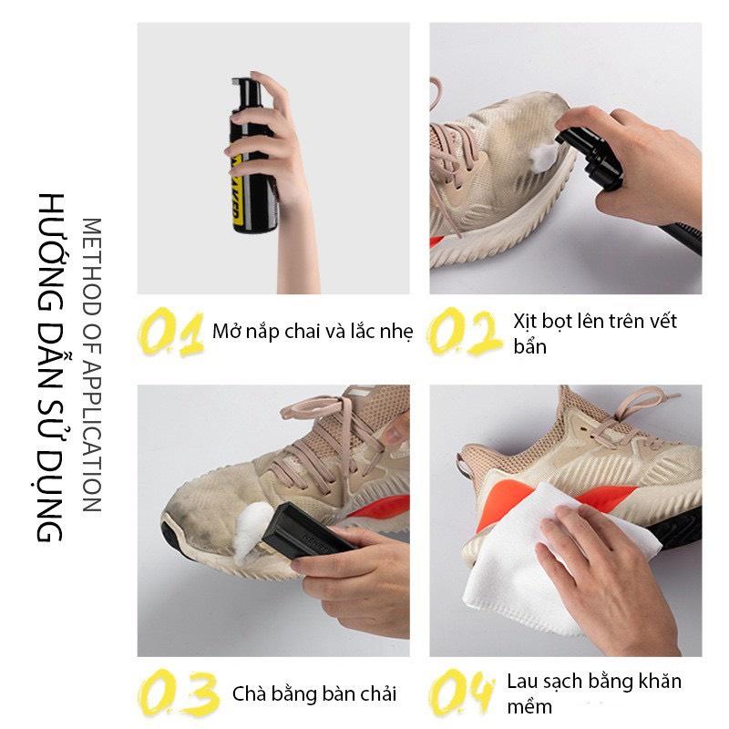 Combo Bộ Kít Vệ Sinh Giày SNEAKER CLEANING 4 Món