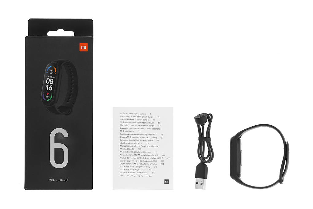 Vòng Đeo Tay Thông Minh Xiaomi Mi Band 6 - Hàng Chính Hãng