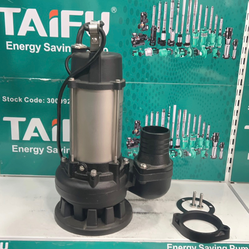 Máy bơm chìm nước thải 1.1Kw Thân INOX 304 TAIFU WFD30-5-1.1 - Bảo hành 1 năm