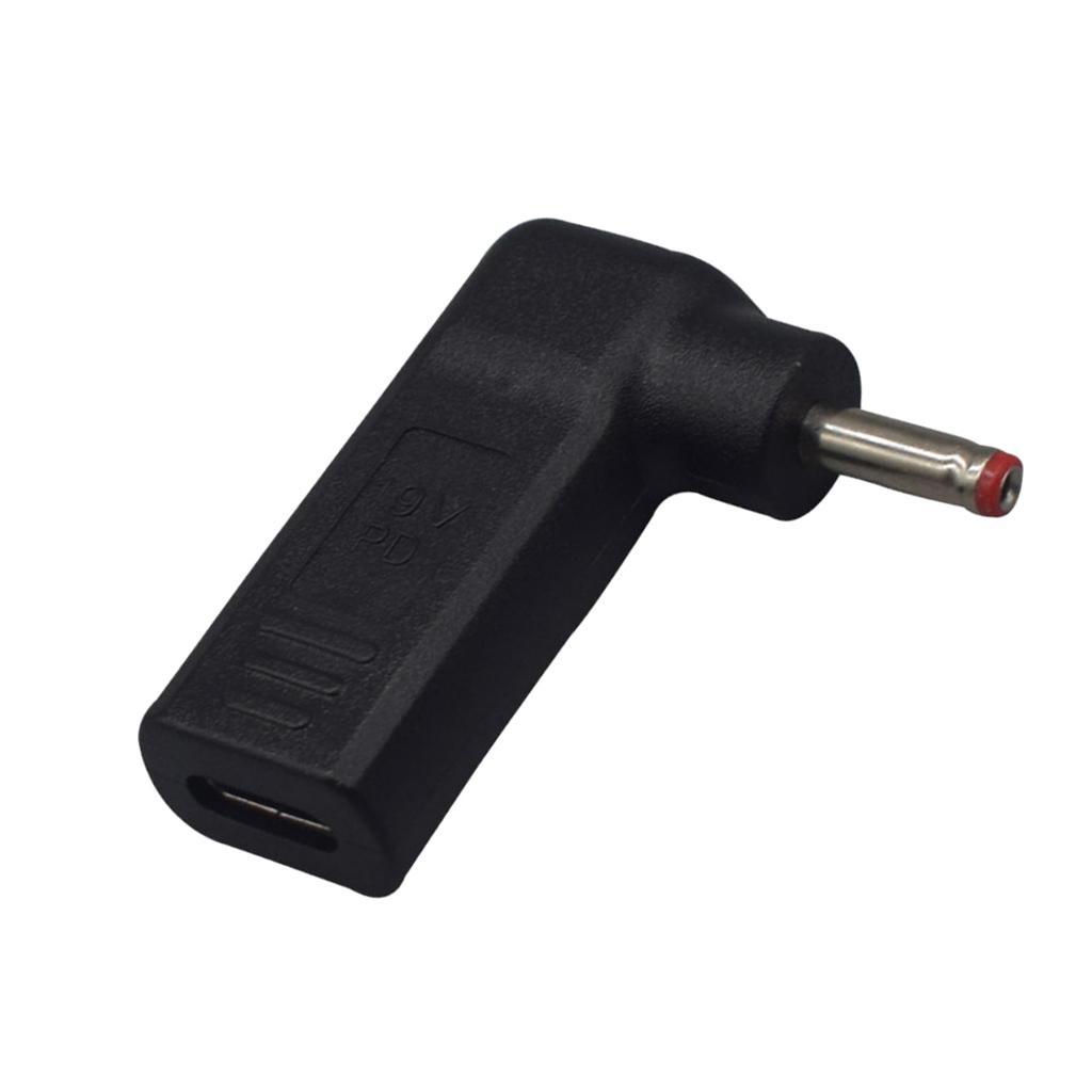 Portable Laptop Female to 3.5*1.35mm Male Port Power Adapter Charger